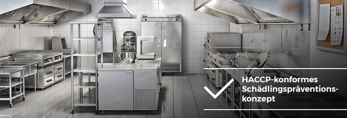Gastronomie - HACCP-konformes Schädlingspräventionskonzept - AML Schädlingsbekämpfung
