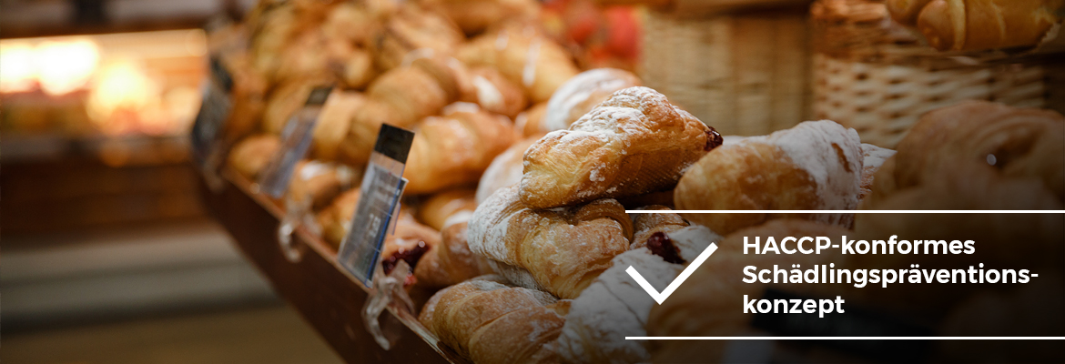 Lebensmittel-Betriebe - HACCP-konformes Schädlingspräventionskonzept - AML Schädlingsbekämpfung