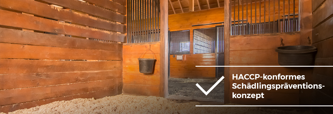Landwirtschaft - HACCP-konformes Schädlingspräventionskonzept - AML Schädlingsbekämpfung